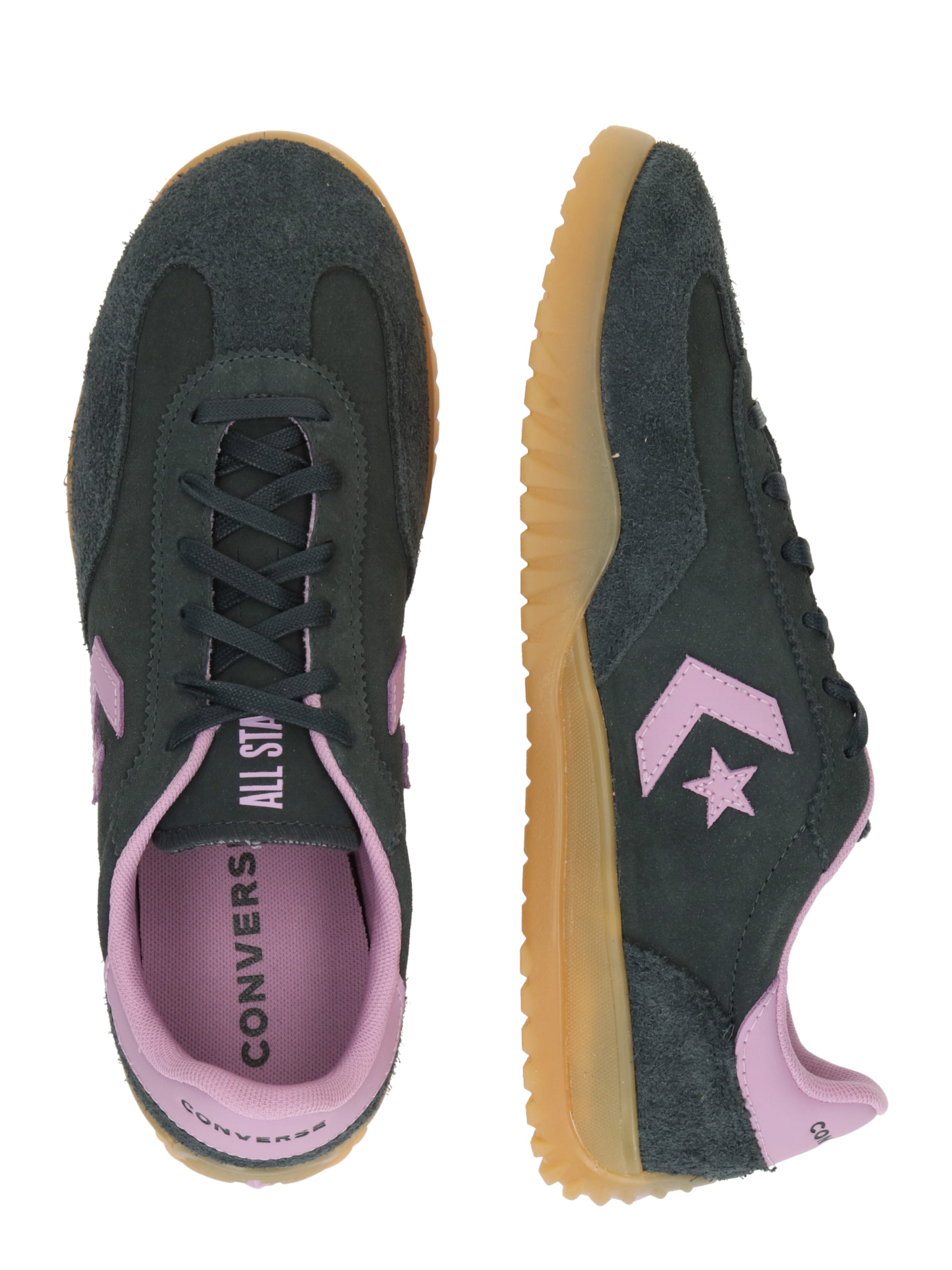 CONVERSE Ниски маратонки 'RUN STAR' в зелено