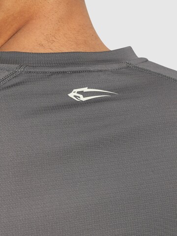 T-Shirt ' Powerfit ' Smilodox en gris