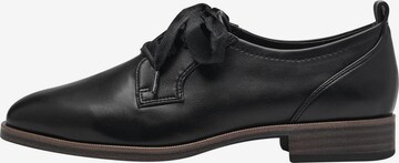 TAMARIS Lace-up shoe in Black