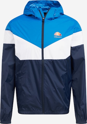 ELLESSE Athletic Jacket in Blue: front