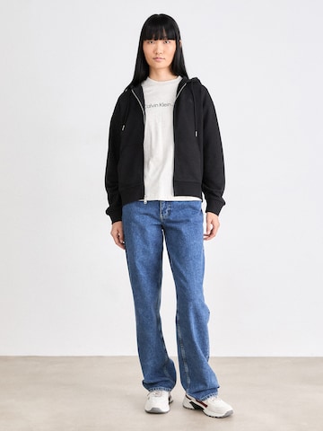Veste de survêtement Calvin Klein Jeans en noir