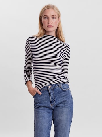 VERO MODA Shirt 'Vio' in Blauw: voorkant