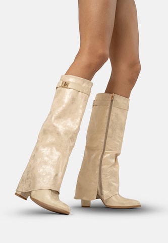 Salinyang Stiefel in Gold
