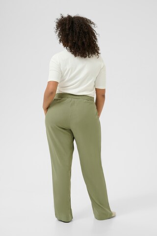 KAFFE CURVE Loosefit Hose 'Mille' in Grün