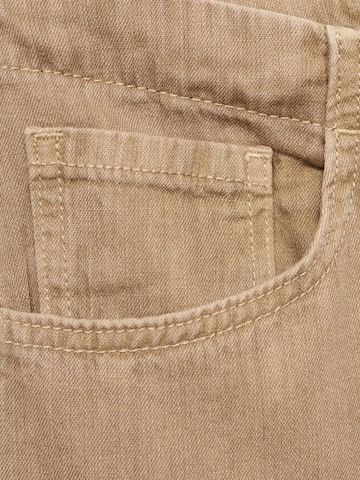 MANGO Wide leg Byxa 'MERY' i beige