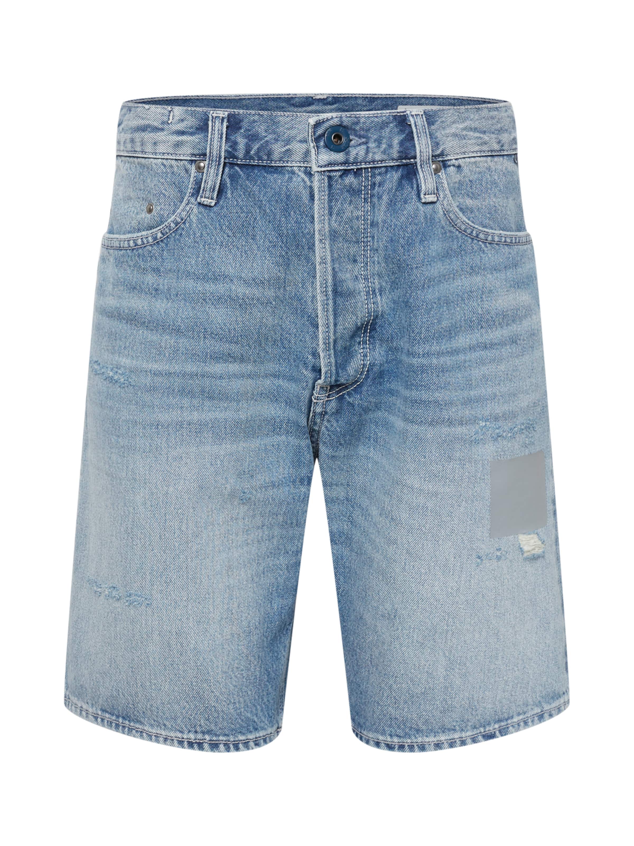 G-STAR Regular Shorts in Blau: Vorderseite