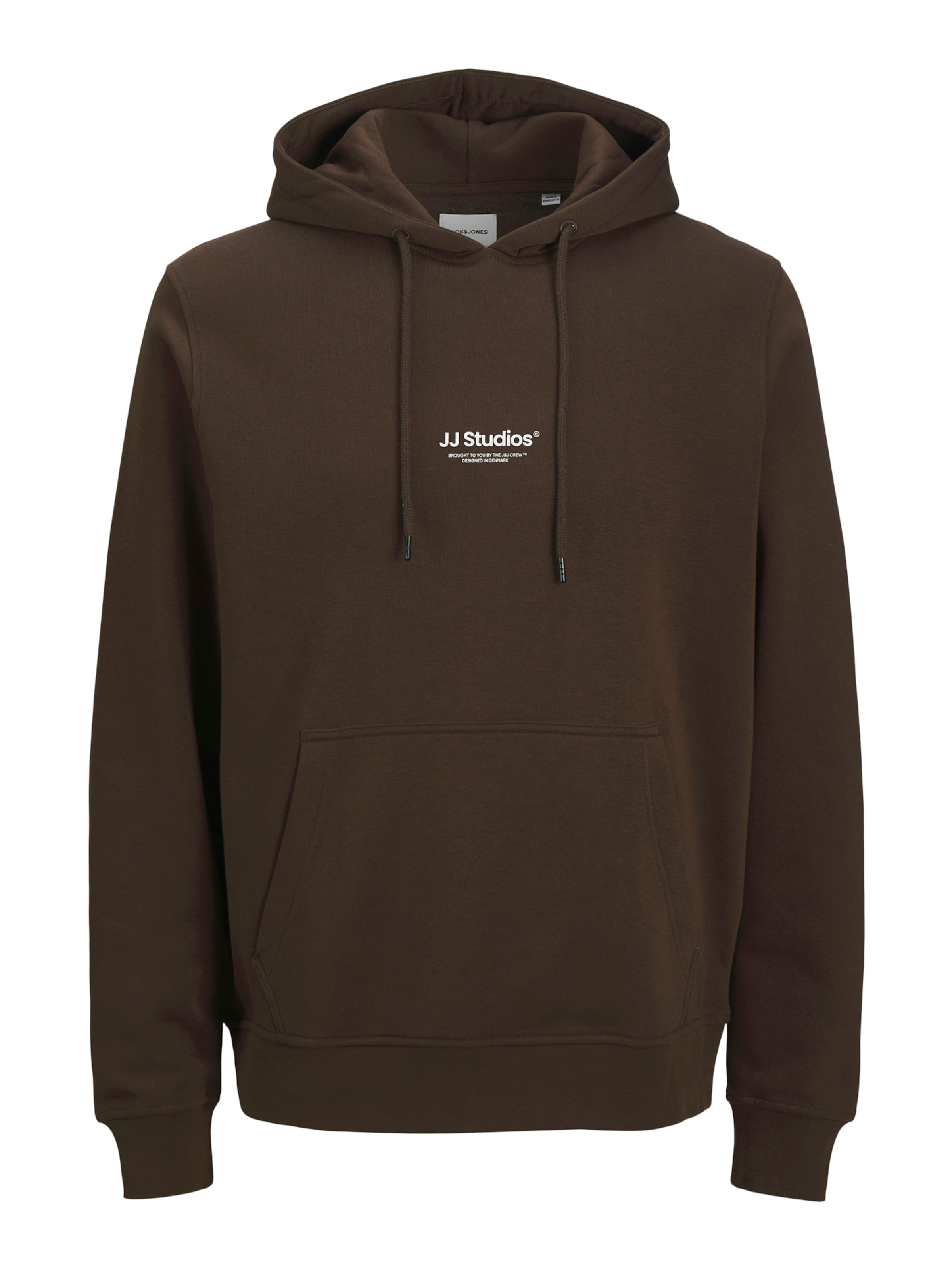 JACK & JONES Sweatshirt 'JJESOHO' i brun: forside