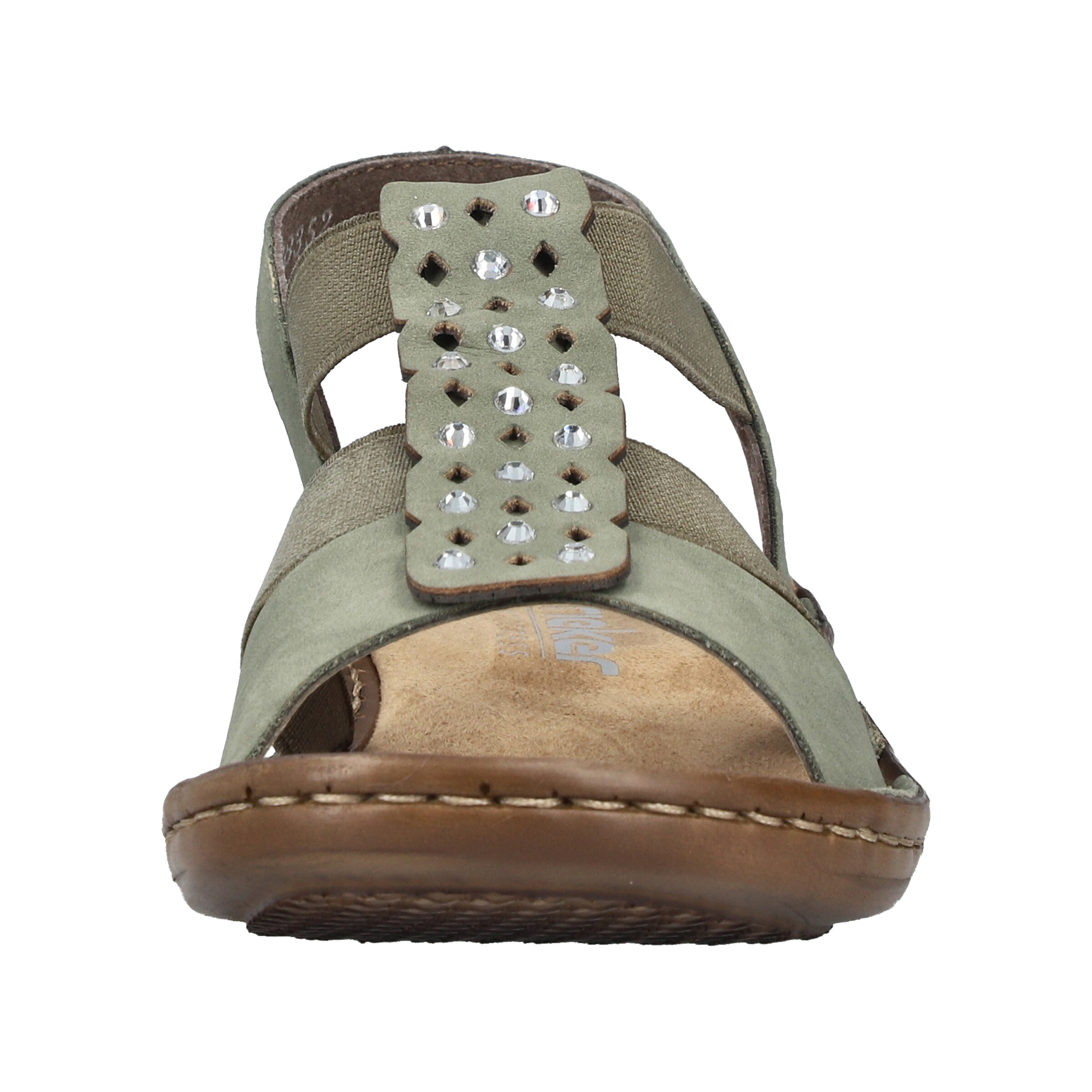 Rieker Strap Sandals in Green