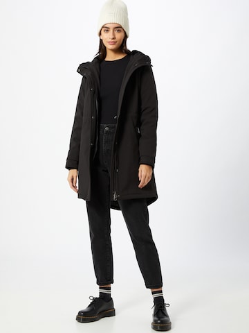 VERO MODA Wintermantel in Zwart