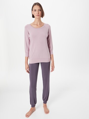 CURARE Yogawear Λειτουργικό μπλουζάκι 'Flow' σε ροζ