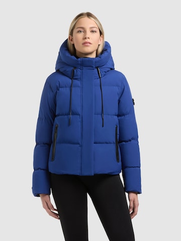 khujo Winter jacket 'Enits2' in Blue: front