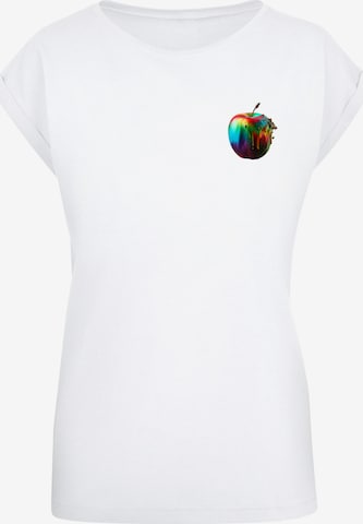 T-shirt F4NT4STIC en blanc : devant