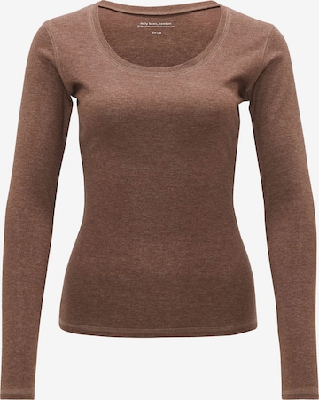 T-shirt 'Sorana' OPUS en marron : devant