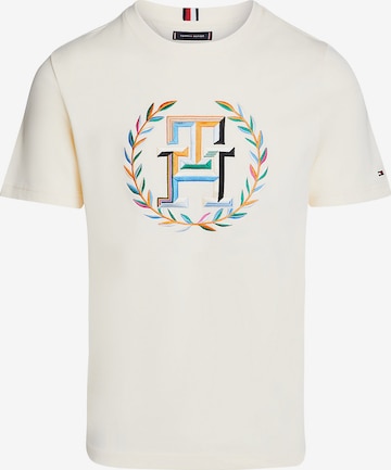 T-Shirt 'Laurel' TOMMY HILFIGER en beige : devant