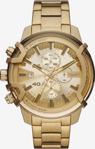 DIESEL Analog Watch in Gold: front