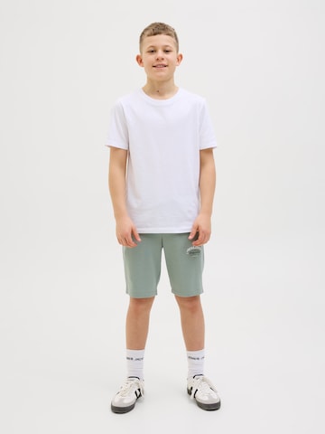 Jack & Jones Junior Regular Hose in Grün