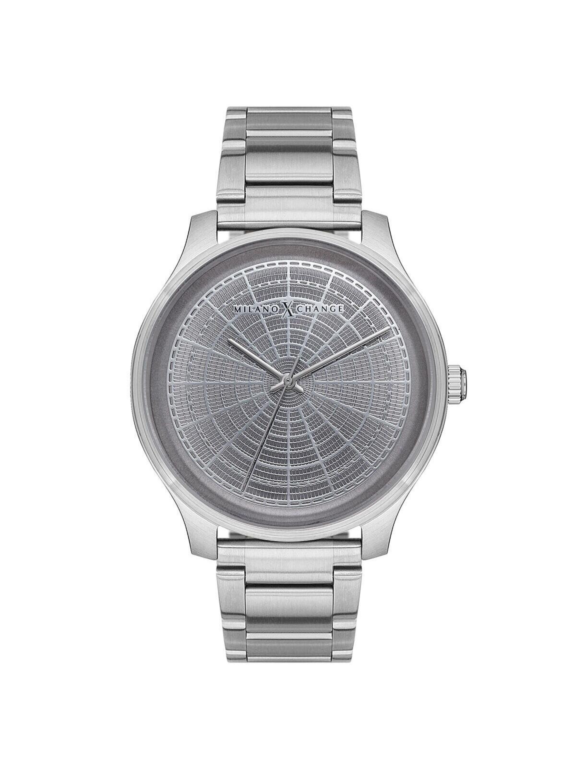 Orologio analogico 'Milano X Change Analog Men Watch MEX3230' di Milano X Change in argento: frontale
