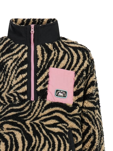 PROTEST Sportief sweatshirt 'PRTDenica JR' in Bruin