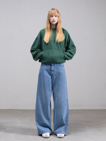 ENRAGE Sweatshirt 'THE BLANC' in Green