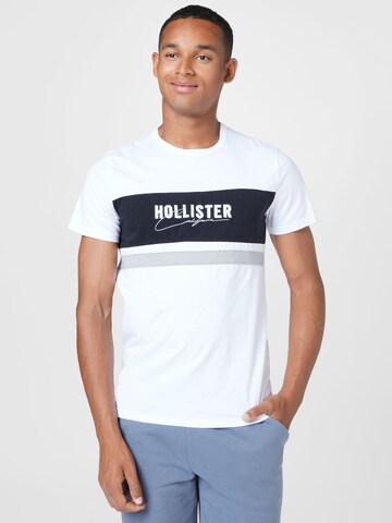 HOLLISTER Tričko – bílá: přední strana