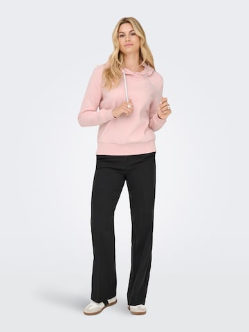 ONLY Sweatshirt 'ONLNOLI' in Pink
