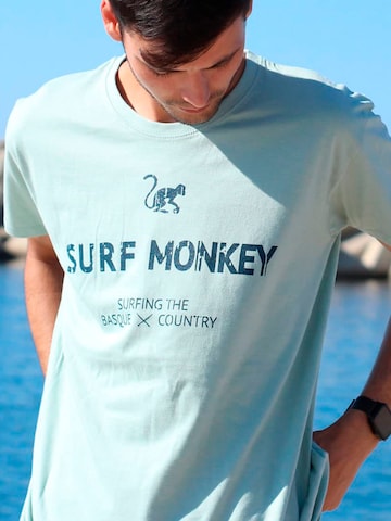 Surf Monkey - Camiseta en verde