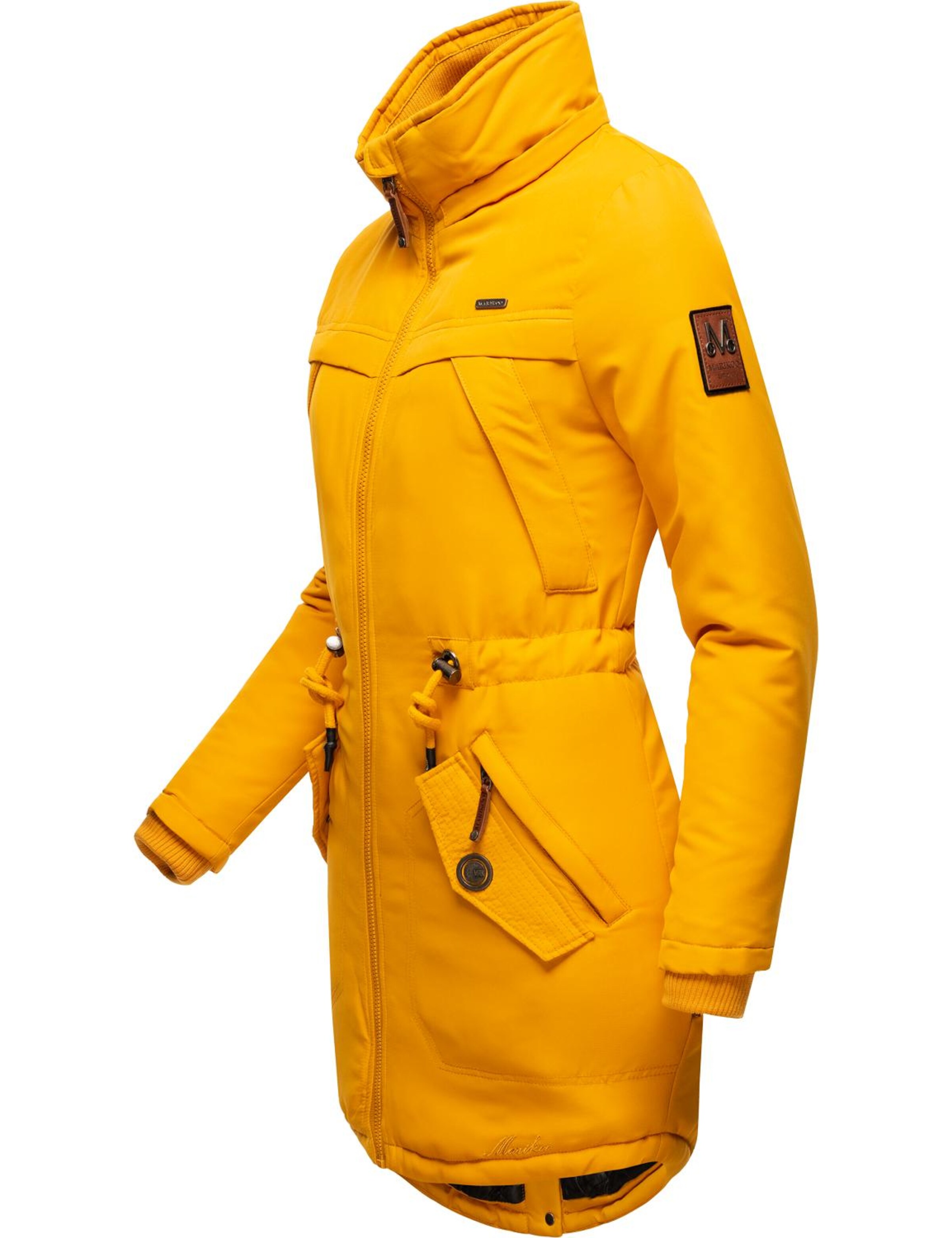 MARIKOO Vinterparkas 'Kamii' i gul