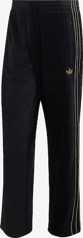 ADIDAS ORIGINALSregular Hlače 'Firebird' - crna boja: prednji dio