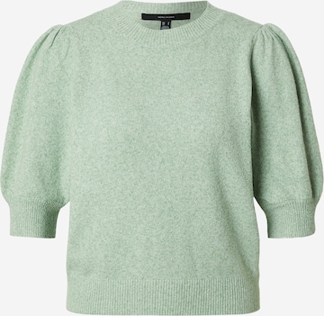 VERO MODA Pullover 'VMDoffy' in Grün: Vorderseite