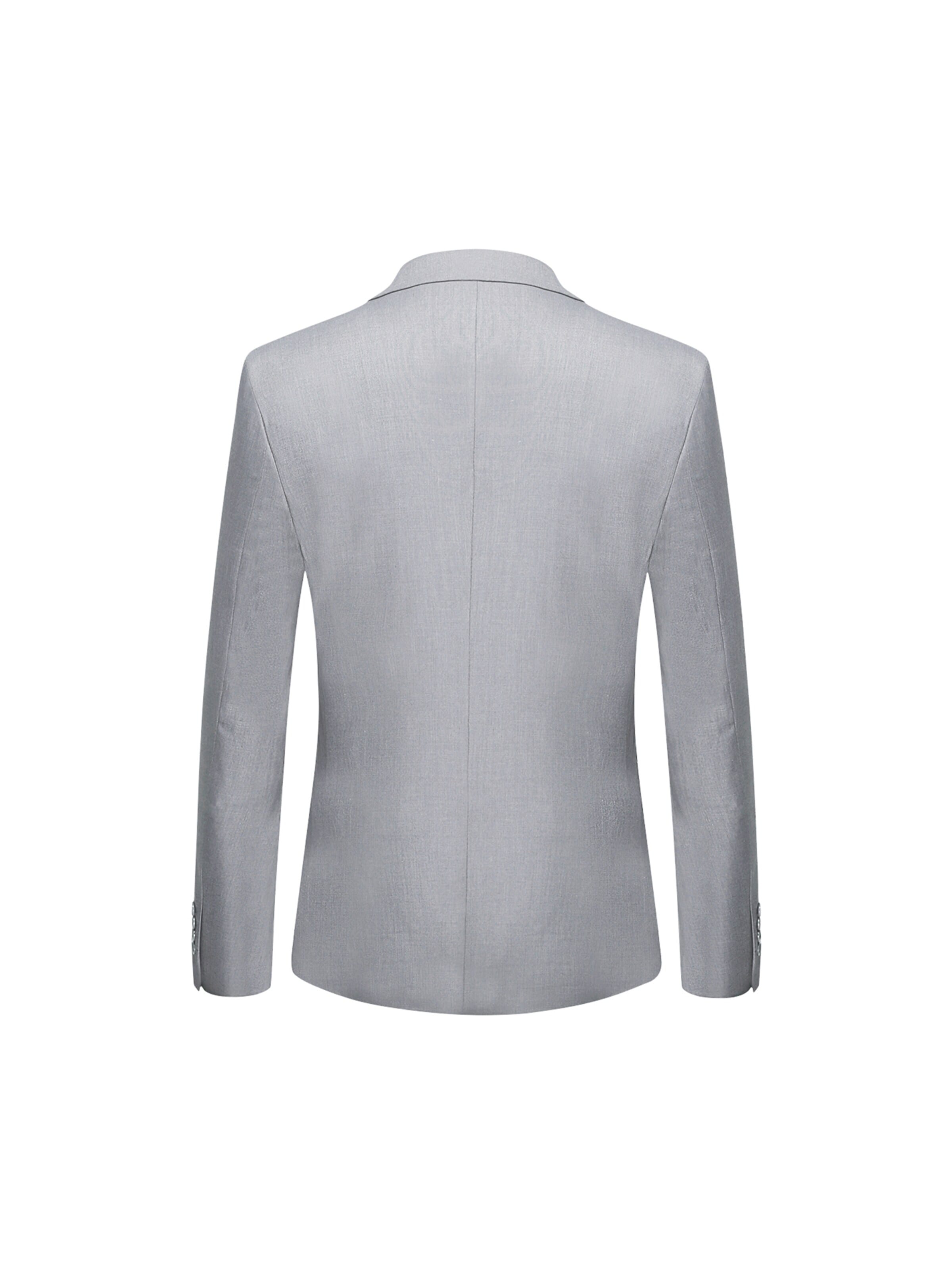 YOUTHUP Slim fit Suit 'Schlicht' in Grey