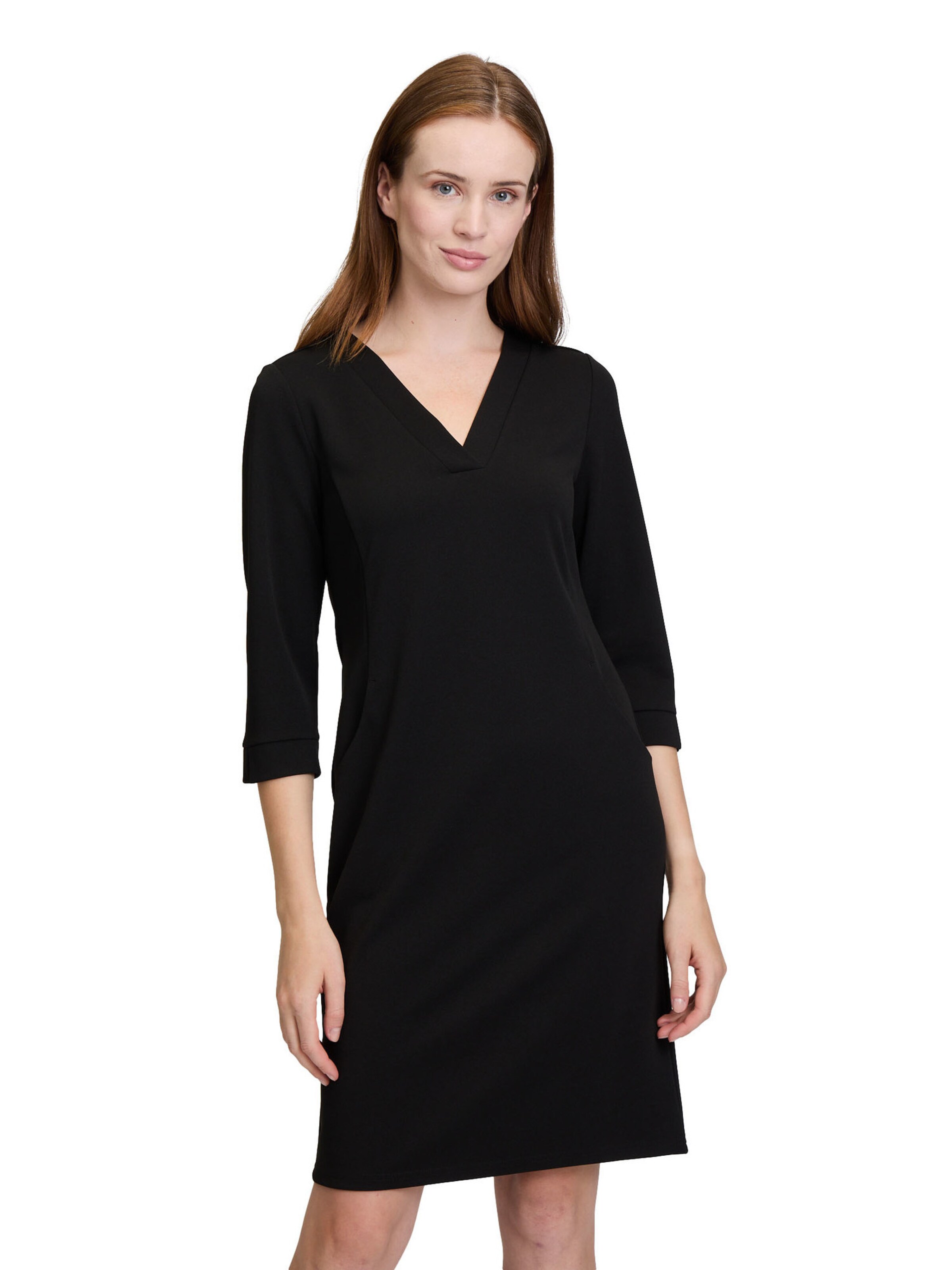 Cartoon Kleid in Schwarz: Vorderseite