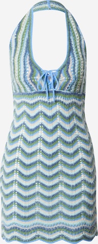 BDG Urban Outfitters Knitted dress in Blue: front