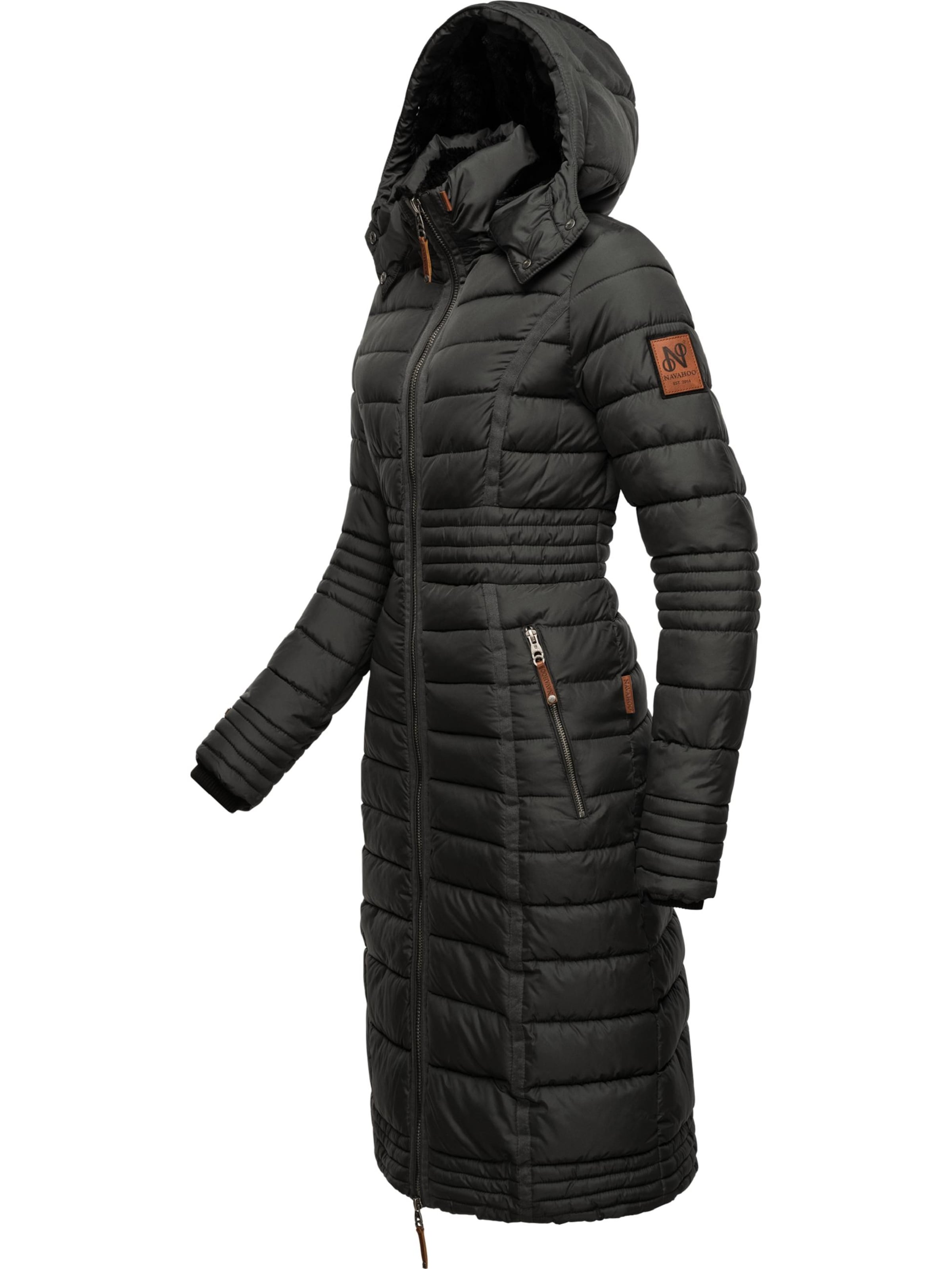 NAVAHOOZimski kaput 'Umay' - siva boja