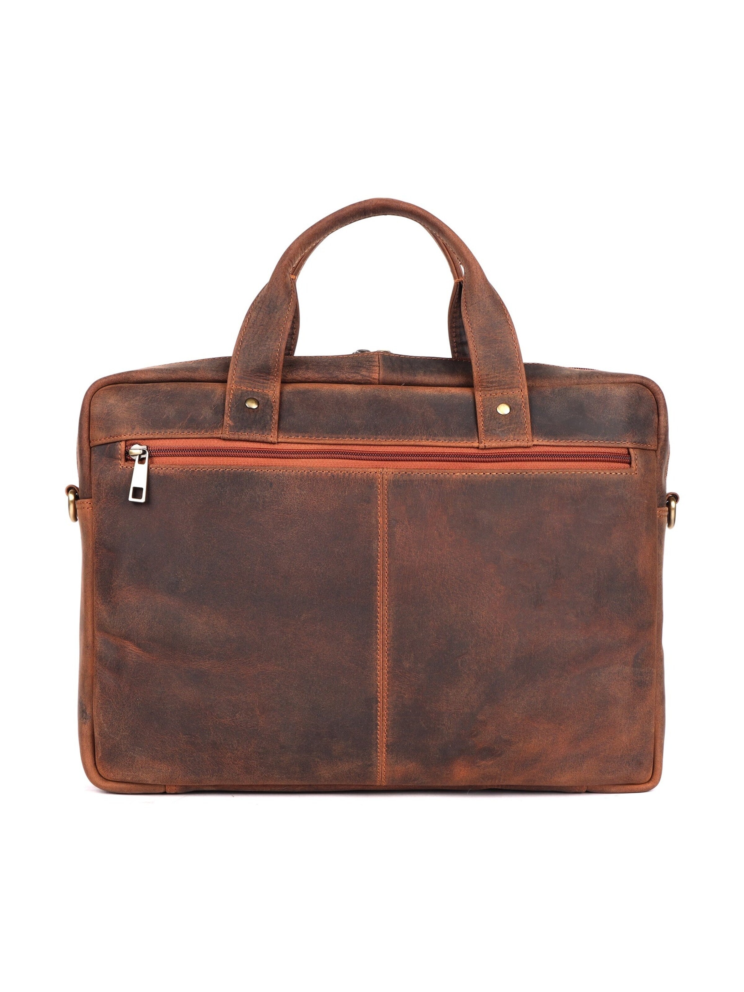 Benthill Laptop Bag in Brown