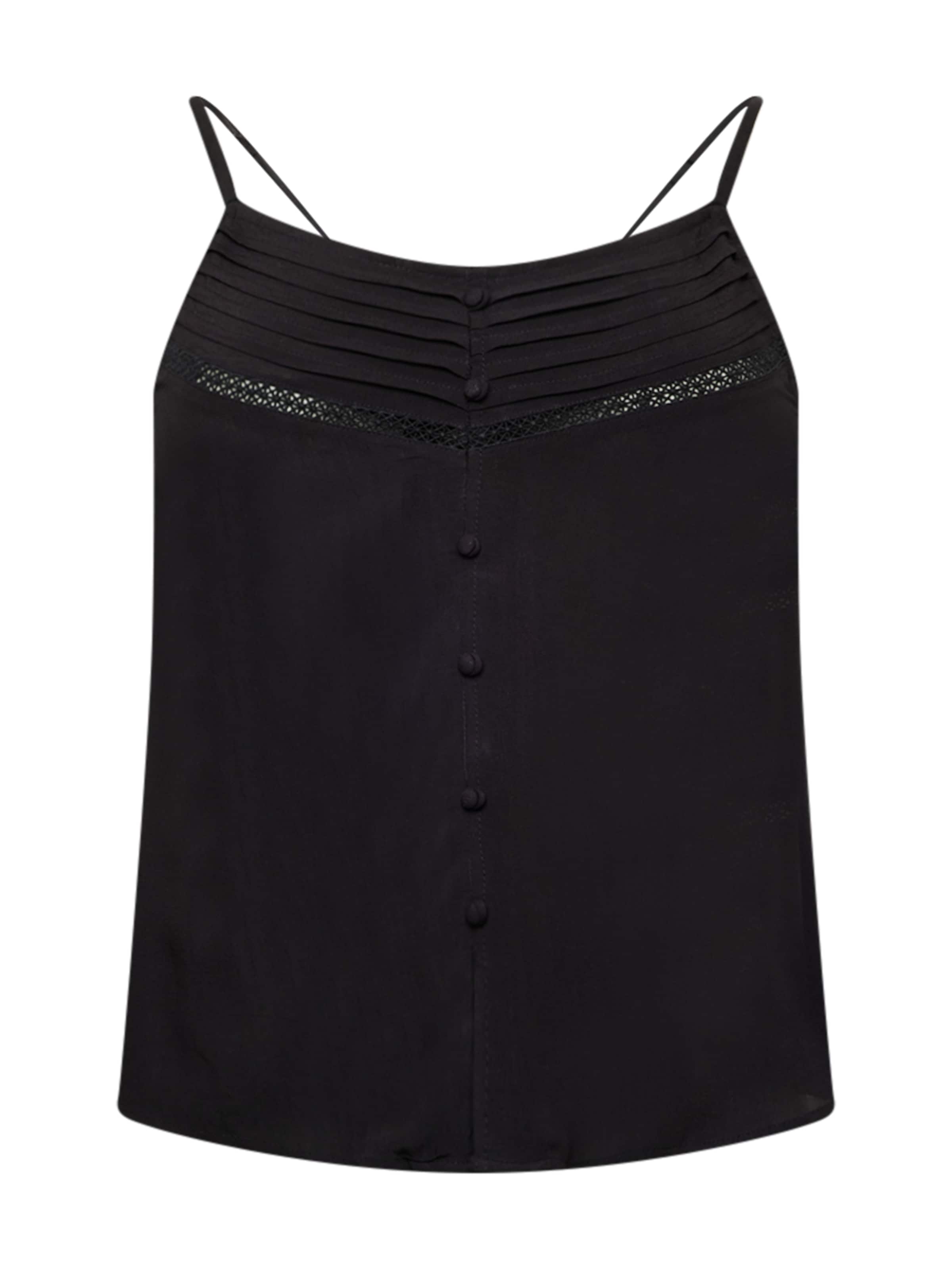 ABOUT YOU Curvy Top 'Vivian' in Black: front