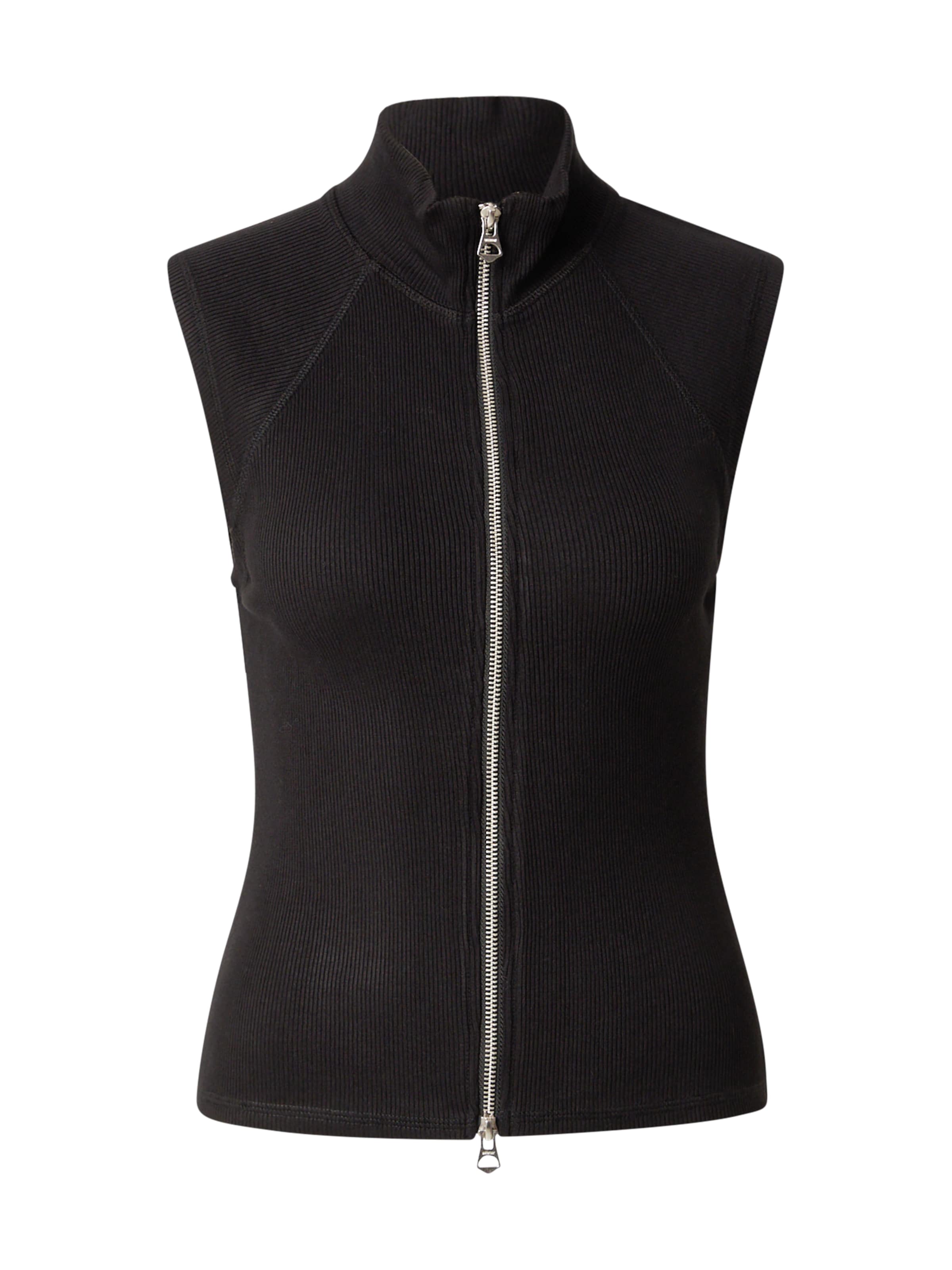 WEEKDAY - Chaleco 'Ila' en negro: frente