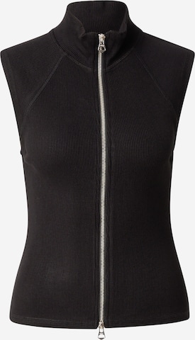 WEEKDAY Liivi 'Ila' värissä musta: etupuoli