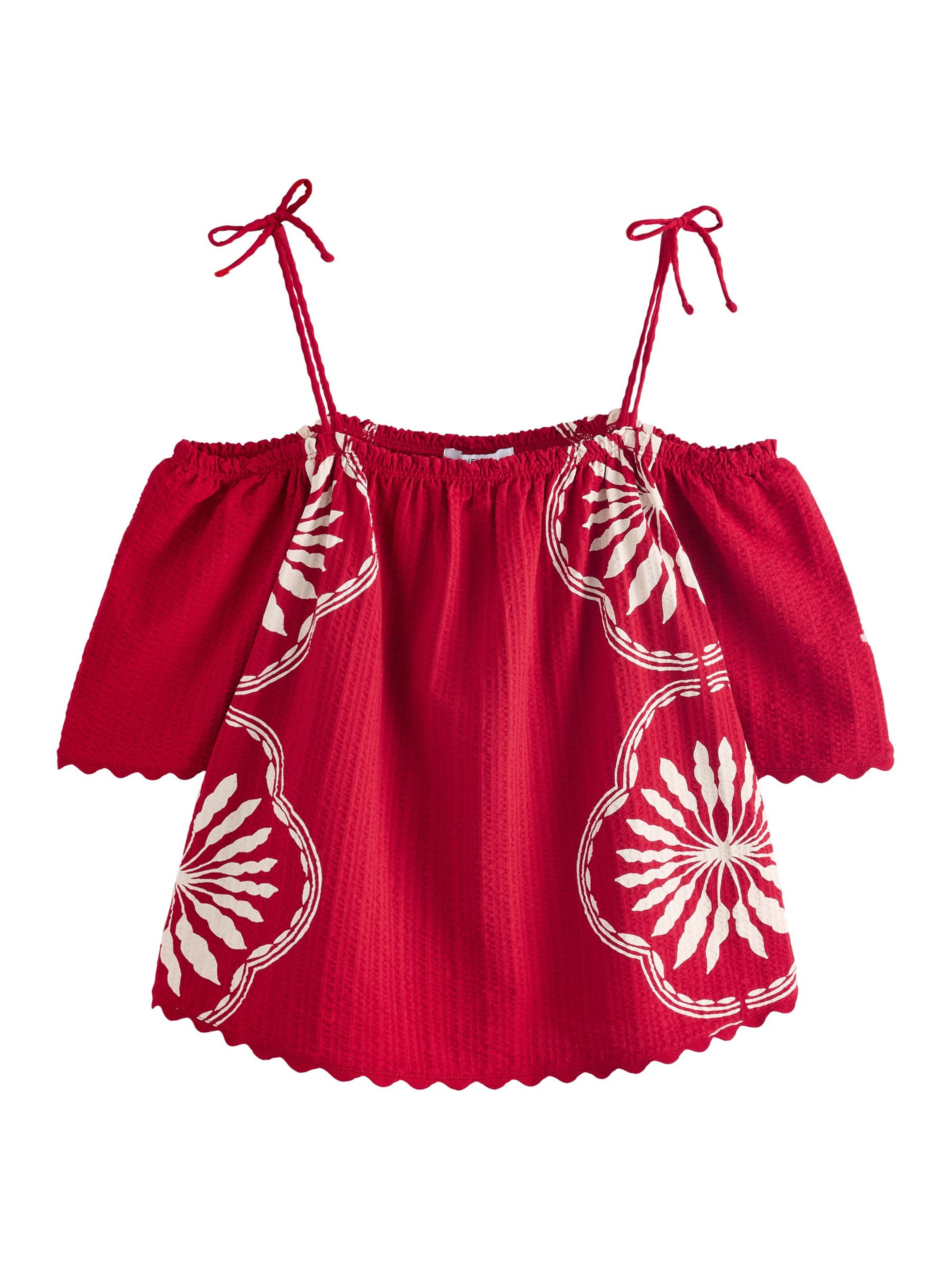 Chemisier Next en rouge : devant