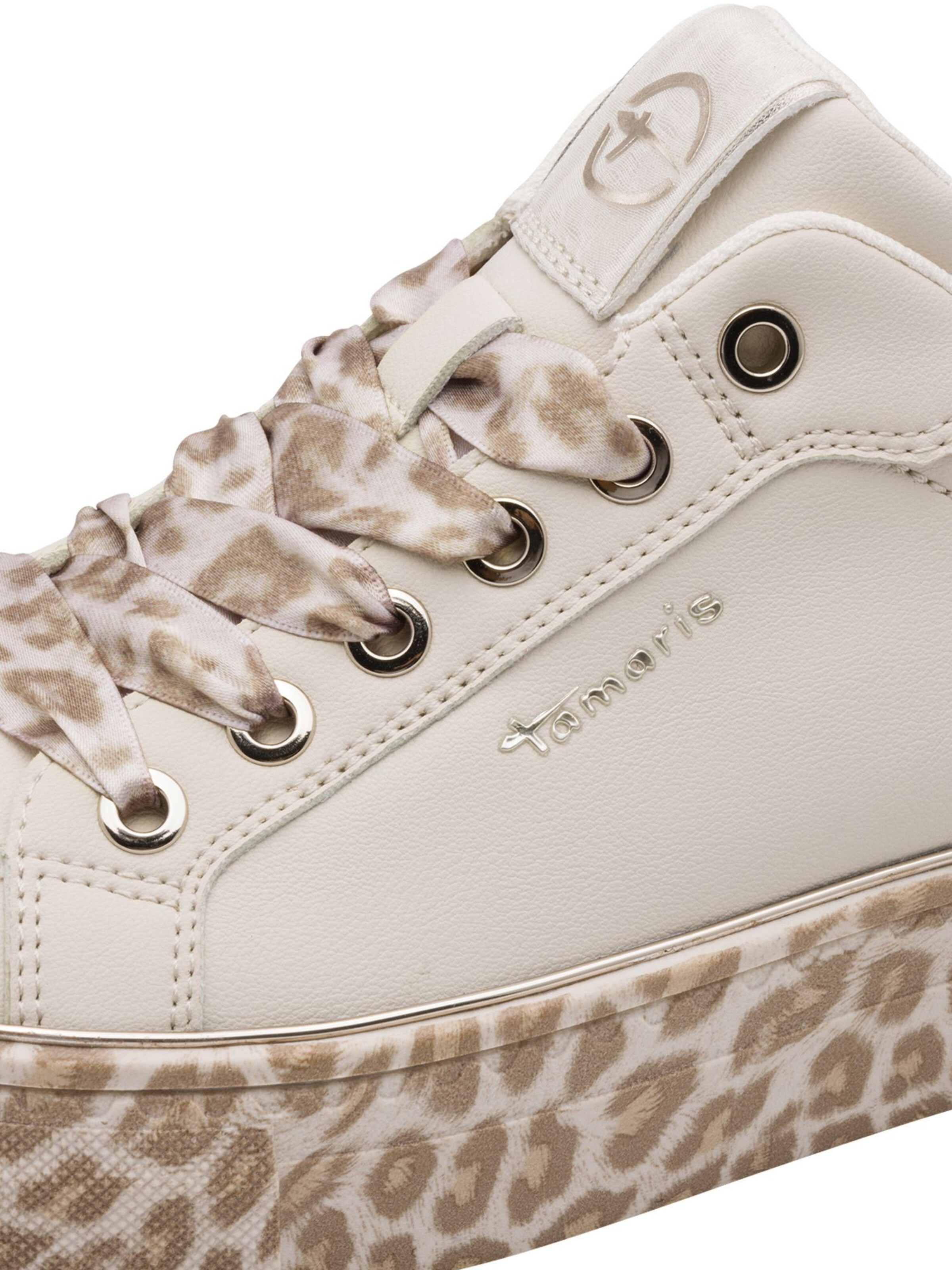 Baskets basses Tamaris en beige