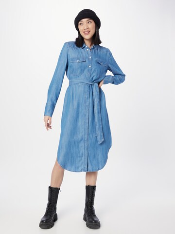 Rochie tip bluză de la ESPRIT pe albastru