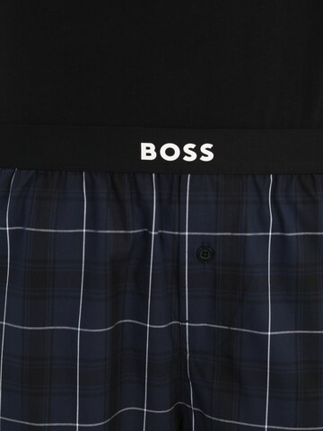 BOSS Piżama długa 'Urban' w kolorze niebieski