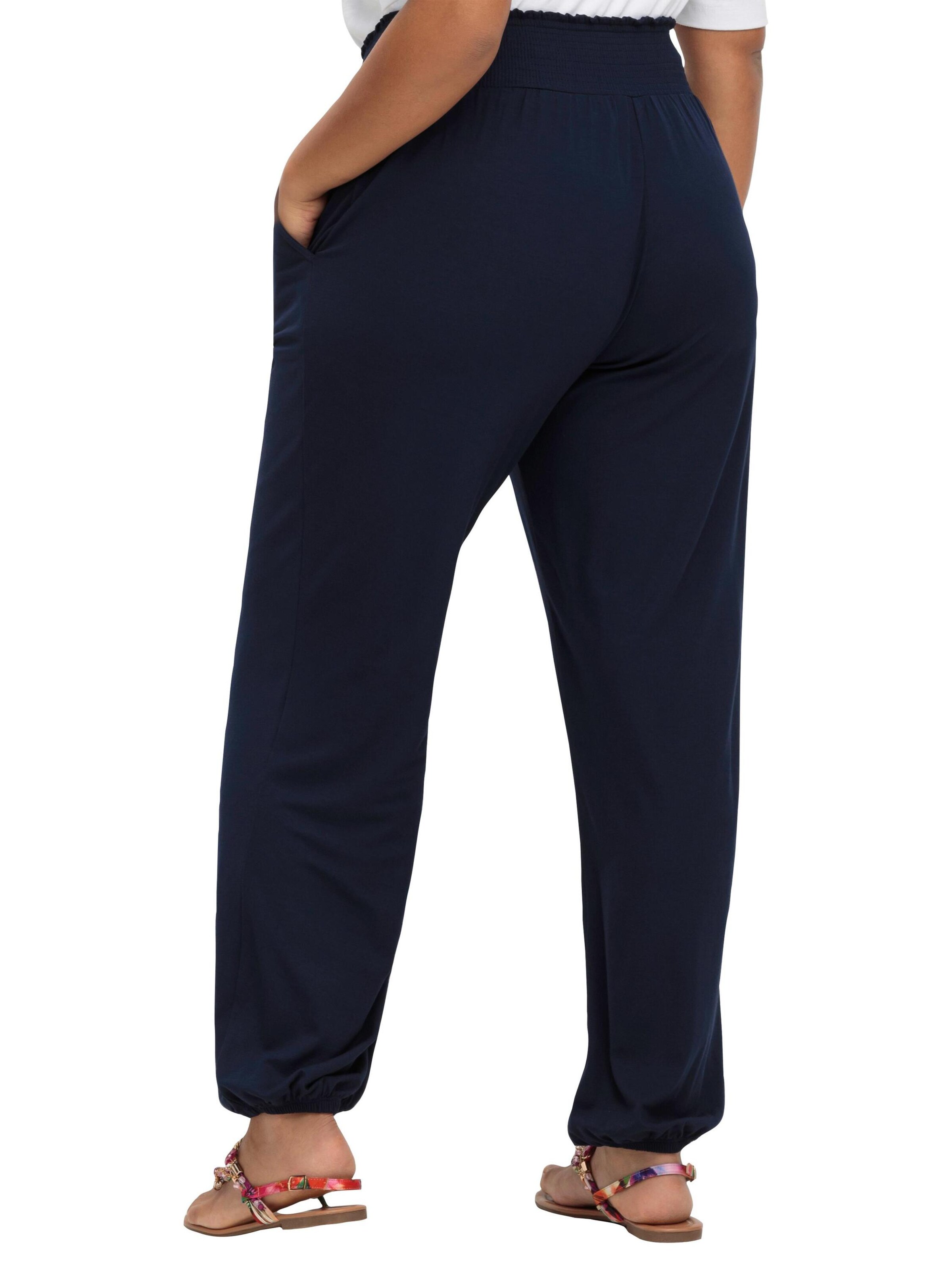 Effilé Pantalon SHEEGO en bleu