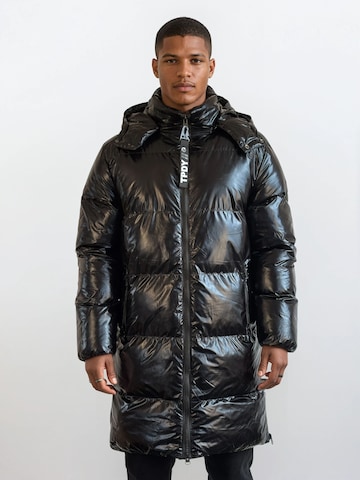 trueprodigy Winter jacket ' Zarif ' in Black: front