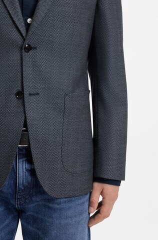 BOSS Regular Fit Sakko ' Janson ' in Blau