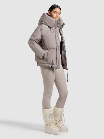 khujo Zimná bunda 'Peeke 2' - Béžová