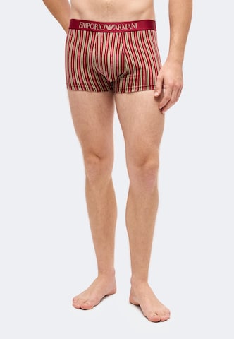 Emporio Armani Boxerky – červená: přední strana