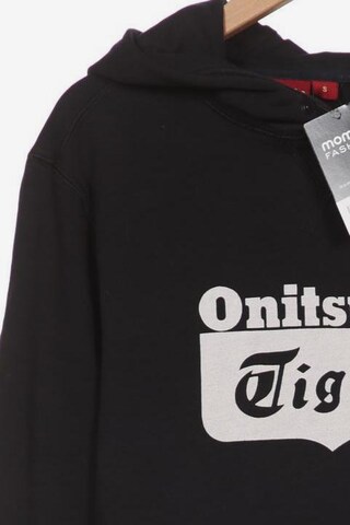Onitsuka Tiger Sweatshirt & Zip-Up Hoodie in S in Black