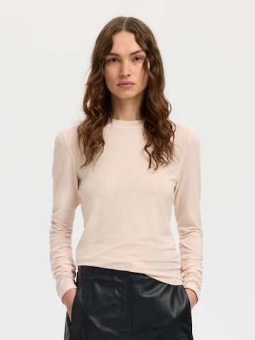 SELECTED - Camiseta en rosa: frente