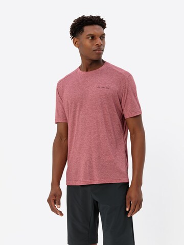 VAUDE Functioneel shirt 'Neyland T III' in Rood: voorkant