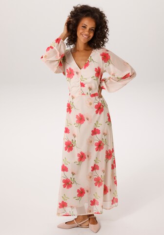 Aniston CASUAL Dress in White: front